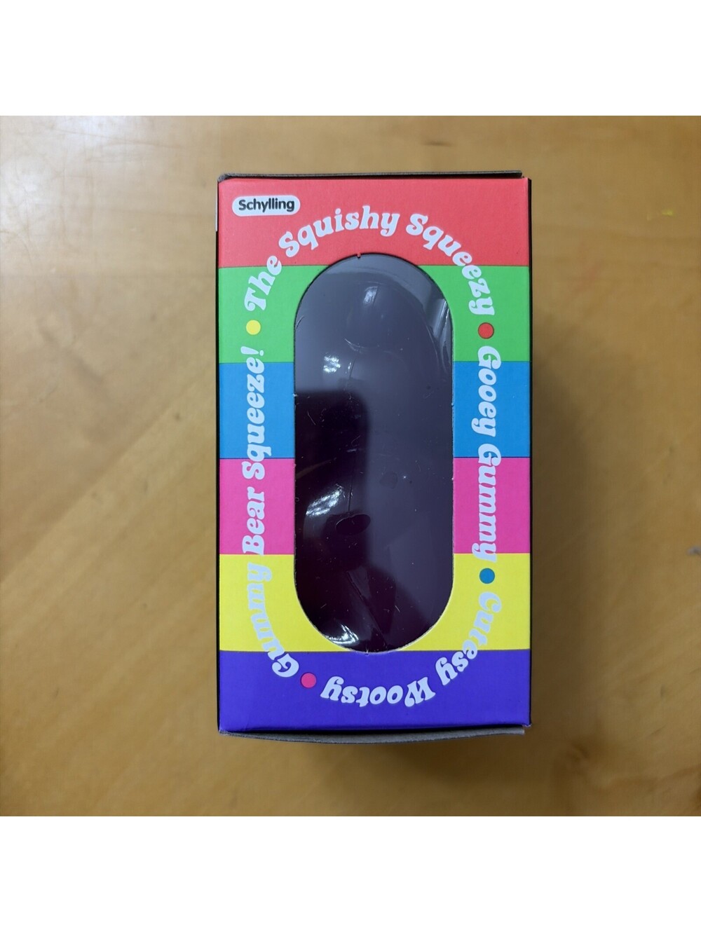 Schylling NeeDoh Gummy Bear Purple Squeeze Ball Squeezable Toy - Picture 6 of 6